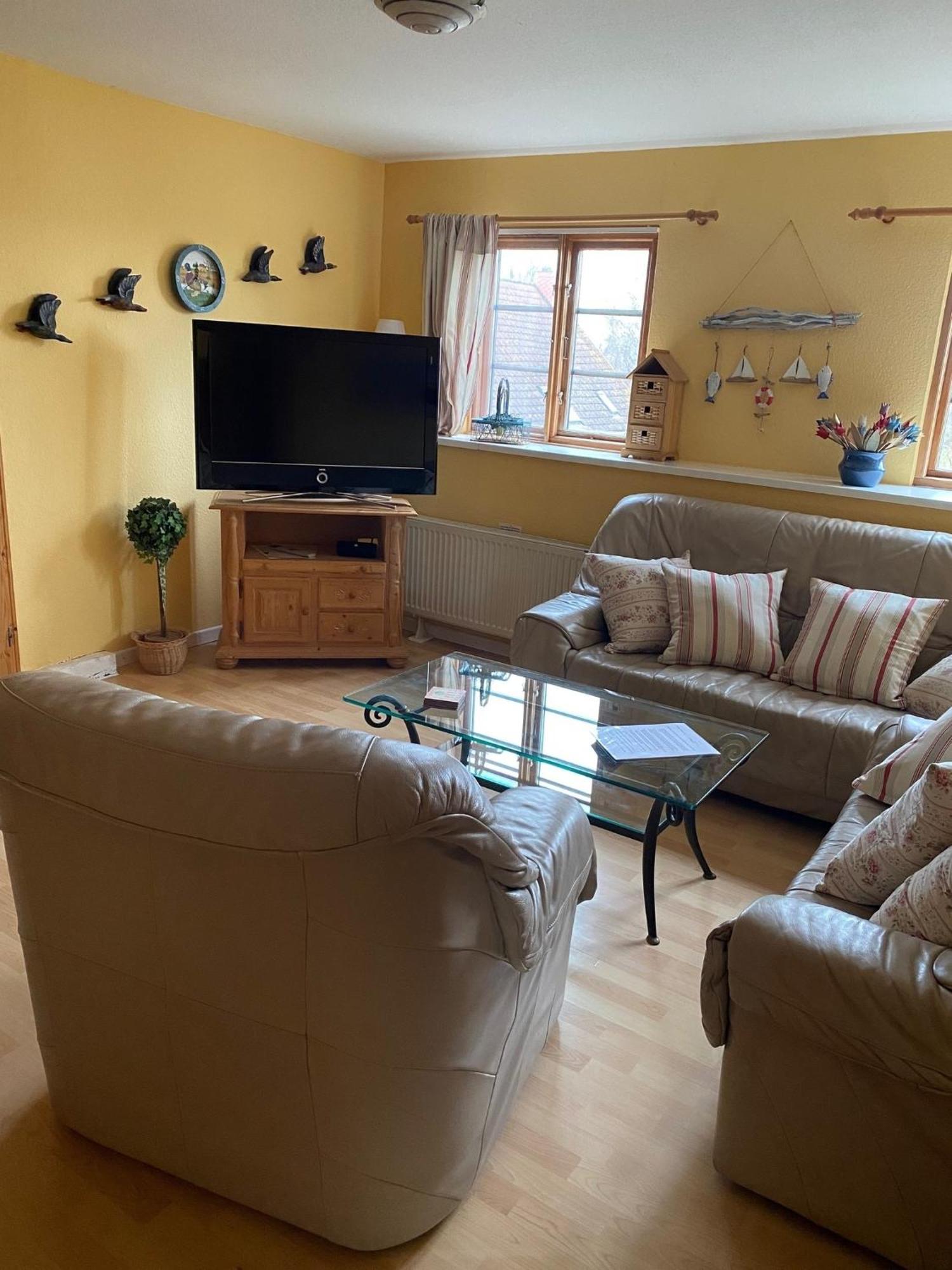 Haus Wildgans - Ferienwohnung Sonnenblume Behrensdorf Zewnętrze zdjęcie